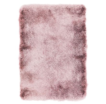 Tapis - TAPIS TOOSOFT - Tapis poils longs extra-doux rose poudré 160x230. - ALECTO TAPIS