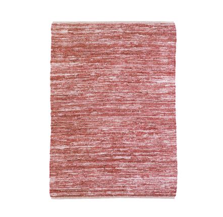 Rugs - TAPIS SKIN - Powdery pink braided leather rug 190x290 - ALECTO TAPIS