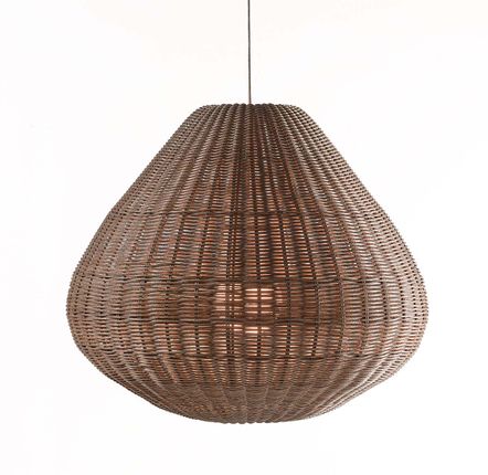 Suspensions extérieures - ABAT-JOUR EN ROTIN LOMI - CRISAL DECORACIÓN