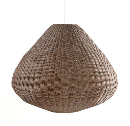 Suspensions extérieures - ABAT-JOUR EN ROTIN LOMI XL - CRISAL DECORACIÓN