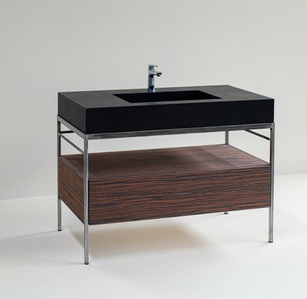 Washbasins - Integrated top with structure - POLLINI HOME