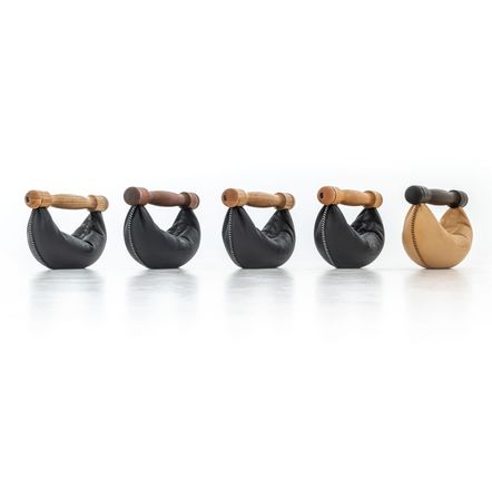 Appareils de fitness - NOHRD SwingBell | Haltère de balancement en cuir - WATERROWER | NOHRD FRANCE