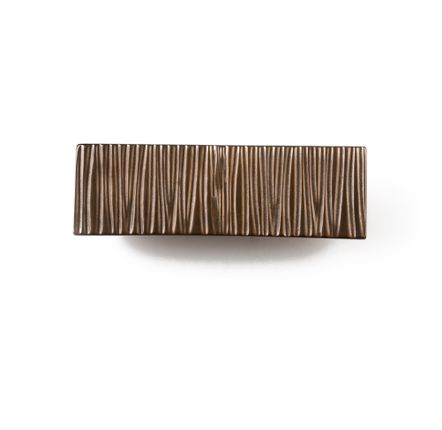 Artistic hardware - Rectangle handle striped - THEA DESIGN