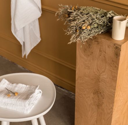 Serviettes de bain - Accessoires de salle de bain MOUTARDE - LITHUANIAN DESIGN CLUSTER