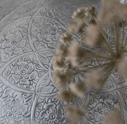 Assiettes de réception - Plateaux décorés en aluminium - VAN VERRE