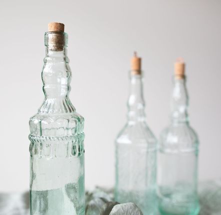 Céra'Bonbonne 6 litres en verre 100% recyclé + 70 perles de