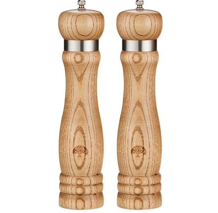 Moulins à épices - Moulins à sel et poivre en bois de frêne de Barbary & Oak Hoxton - RKW LTD - BARBARY & OAK