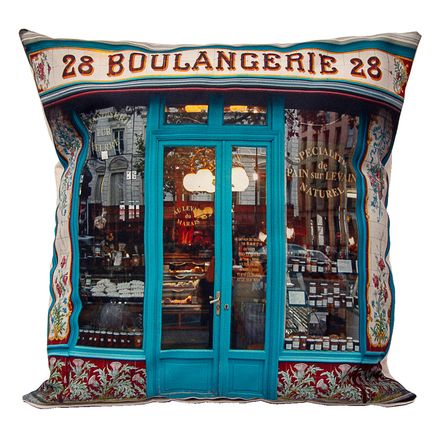 Aménagements pour bureau - Coussins (housse) devantures de Paris - MARON BOUILLIE