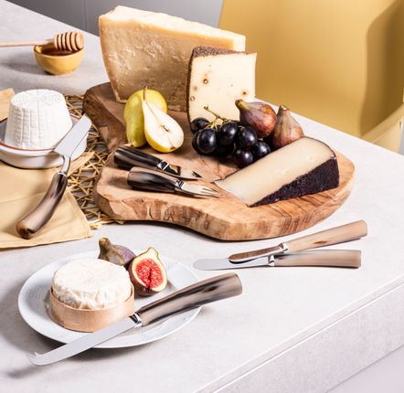 Gifts - Cheese Set | Natural Horn - ZANCHI 1952