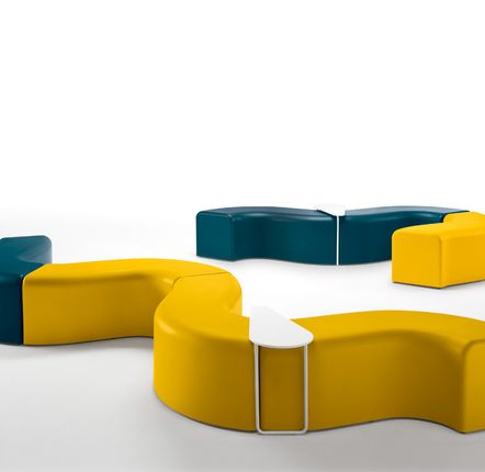 Banquettes pour collectivités - Banquette Churros SX - CHAIRS & MORE