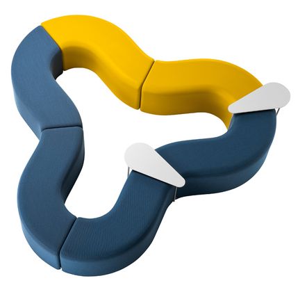 Banquettes pour collectivités - Banquette Churros SX - CHAIRS & MORE