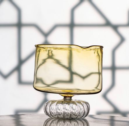 Cristallerie - Bocal Golden Glow - ASMA'S CRAFTS