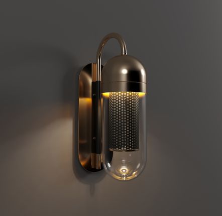 Appliques - Denver Wall Lamp Handmade by Porus Studio - PORUS STUDIO