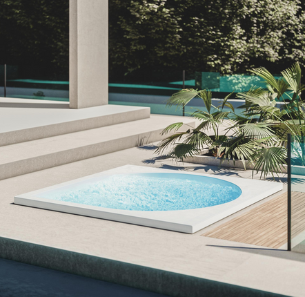 Jacuzzis - Spa extérieur Drop X Blanc. - DROP