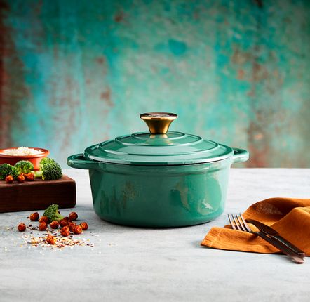 Faitouts - Barbary & Oak Foundry Cocotte ronde en fonte 20 cm - RKW LTD - BARBARY & OAK