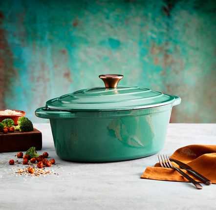 Faitouts - Barbary & Oak Foundry Cocotte ovale en fonte 29 cm - RKW LTD - BARBARY & OAK