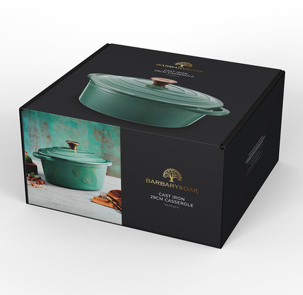 Faitouts - Barbary & Oak Foundry Cocotte ovale en fonte 29 cm - RKW LTD - BARBARY & OAK