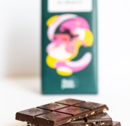Chocolate - Chocolate bars with hemp seeds - MARIE JANINE CBD