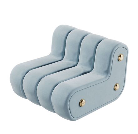 Footrests - Dakota Lounge Chair Handmade by Porus Studio - PORUS STUDIO