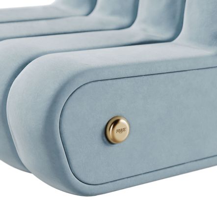 Footrests - Dakota Lounge Chair Handmade by Porus Studio - PORUS STUDIO