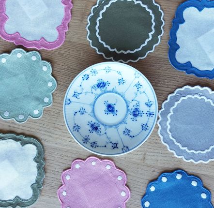Linge de table textile - DESSOUS DE VERRE ET PAIN - LA CUCA