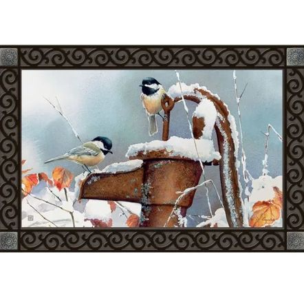 Decorative objects - blue seashells doormat. - KARENA INTERNATIONAL