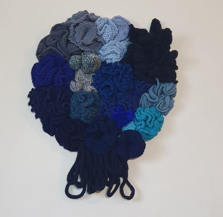 Unique pieces - Only blue - CRÉATIONS ANNIE CICATELLI