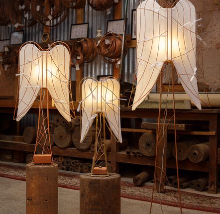 Decorative objects - Floor lamp "Parle à ton ange" - ATELIER JOUR DE LUNE