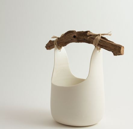 Bowls - Pot with wooden handle - BÉRANGÈRE CÉRAMIQUES
