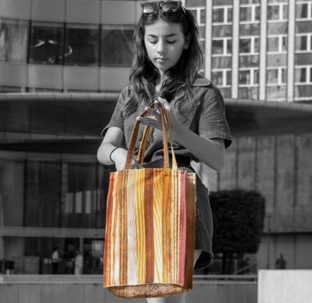 Range-tout - Sac bois - MARON BOUILLIE