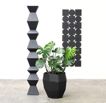 Outdoor decorative accessories - Openwork wall decor in natural slate H158/ W 58/ 1 cm - ARDOISE DESIGN