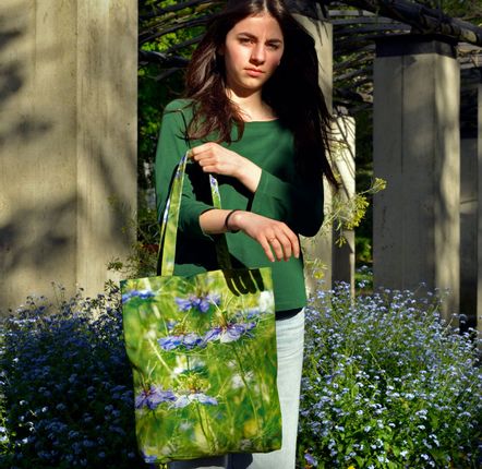 Bags and totes - Flowers tote bags - MARON BOUILLIE