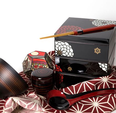 Decorative objects - IN RED & BLACK - IKAT