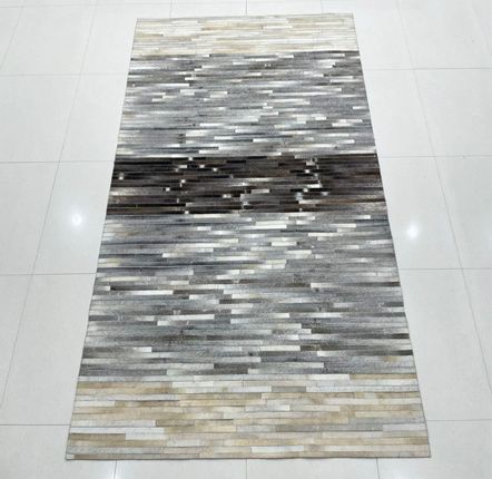 Tapis sur-mesure - LR 102, tapis en cuir de vache provenant directement d'un fabricant in - INDIAN RUG GALLERY