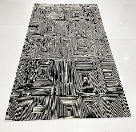 Tapis - HTR 112, tapis tufté à la main en laine de Nouvelle-Zélande Factory, t - INDIAN RUG GALLERY