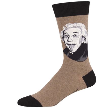 Shoes - MEN'S EINSTEIN PORTRAIT SOCKS - SOCKSMITH EUROPE.