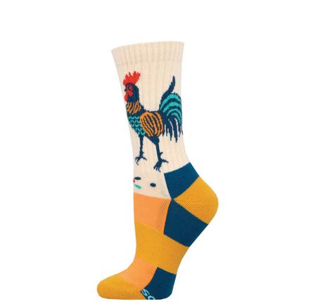 Shoes - FOLK ART ROOSTER - SOCKSMITH EUROPE.