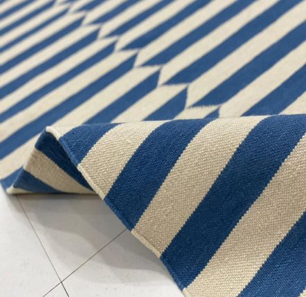 Tapis sur-mesure - FR 105, échantillons Dhurrie Kilim disponibles, tapis en laine de Nouv - INDIAN RUG GALLERY