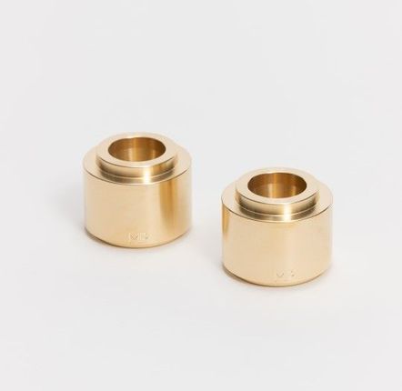 Christmas table settings - FOLIES1920 - Brass candle holder - MAISON PECHAVY