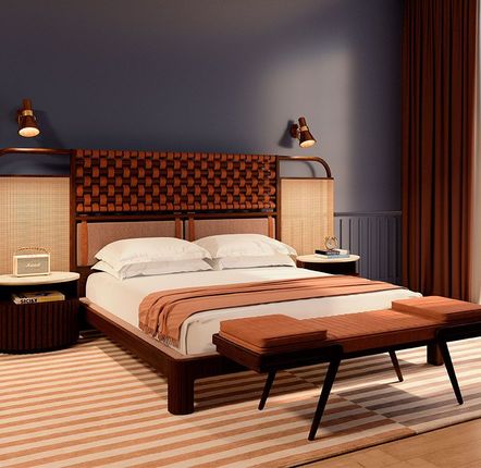 Beds - O'Connell I Bed Handmade by Wood Tailors Club - WOOD TAILORS CLUB