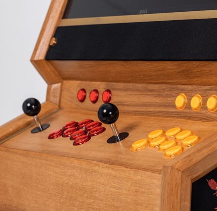 Objets de décoration - SENPAI V3 LITE : borne d'arcade de luxe, 5000 jeux rétro + Nintendo - MAISON ROSHI - LUXURY ENTERTAINMENT CABINETS