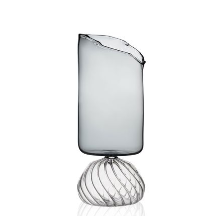 Cristallerie - Vase au charbon - ASMA'S CRAFTS