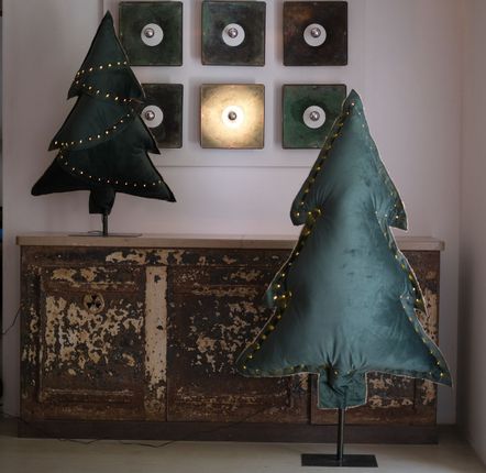 Decorative objects - Green luminous fir - ROSE VELOURS