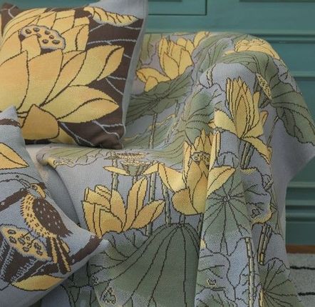 Cushions - Lotus  Cushions Cover - BON`EE(LIVING ART BRAND)