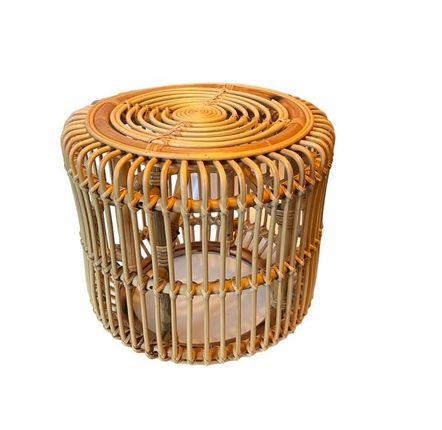 Benson Outdoor Wicker Pool Storage Bin