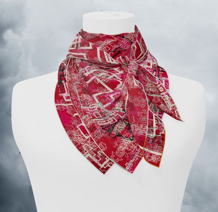 Outdoor fabrics - Silk-Bots customizable silk twill squares - NEYMO PARIS