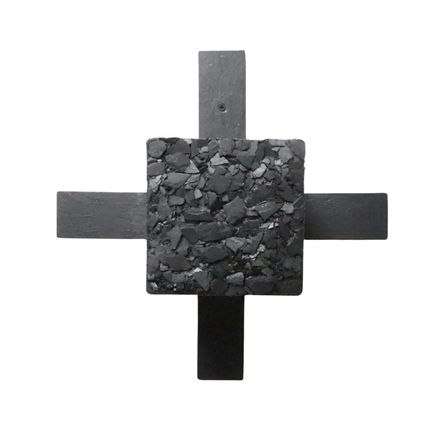 Green walls - Recycled Pixel Natural Slate Wall Planter,35/35/12.5 cm - ARDOISE DESIGN