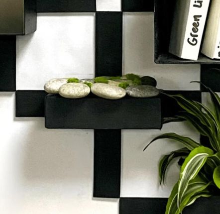 Green walls - Pixel TAB, 20/10/5" natural slate tablet - ARDOISE DESIGN