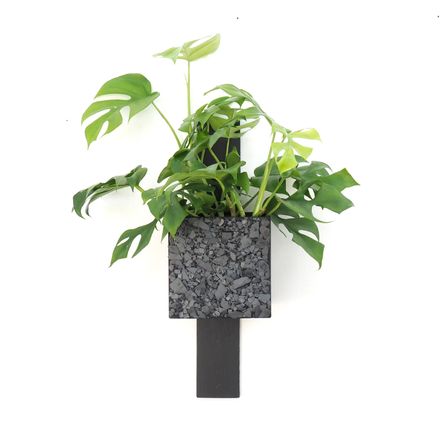 Window boxes - natural slate wall planter, RAFA recycled slate face - ARDOISE DESIGN