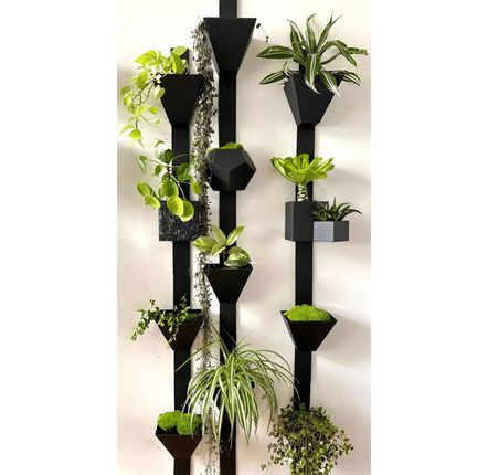 Window boxes - NICA, Natural Slate Wall Planter - ARDOISE DESIGN